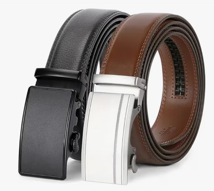 Cinturones para Hombre de Piel Modelo Cafe y Negro image number null