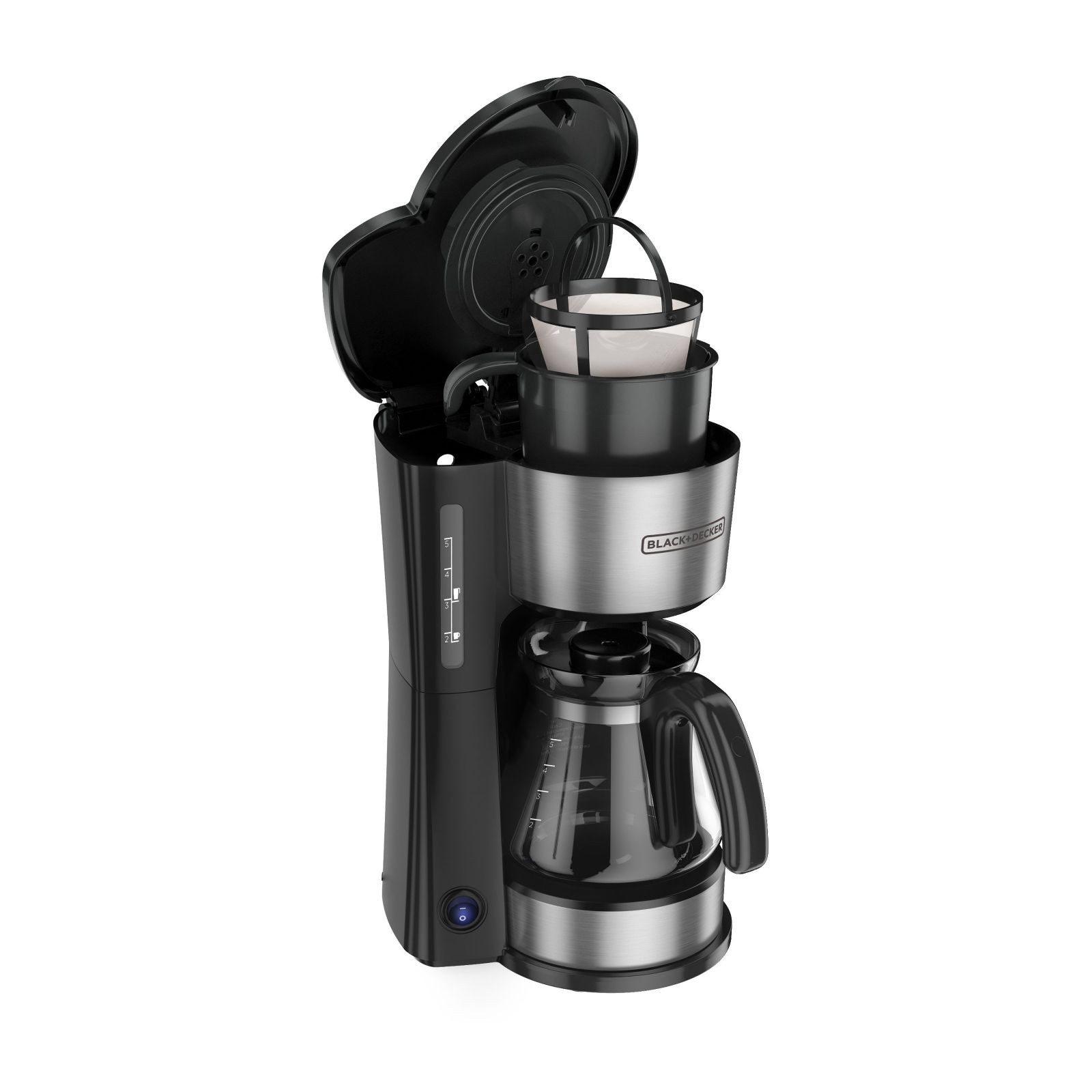 Cafetera Black+Decker 5 Tazas Negra CM0755S-MX image number null
