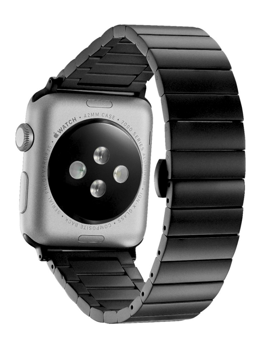 Correa para Apple Watc Eslabon Negro 42/44 mm. image number null