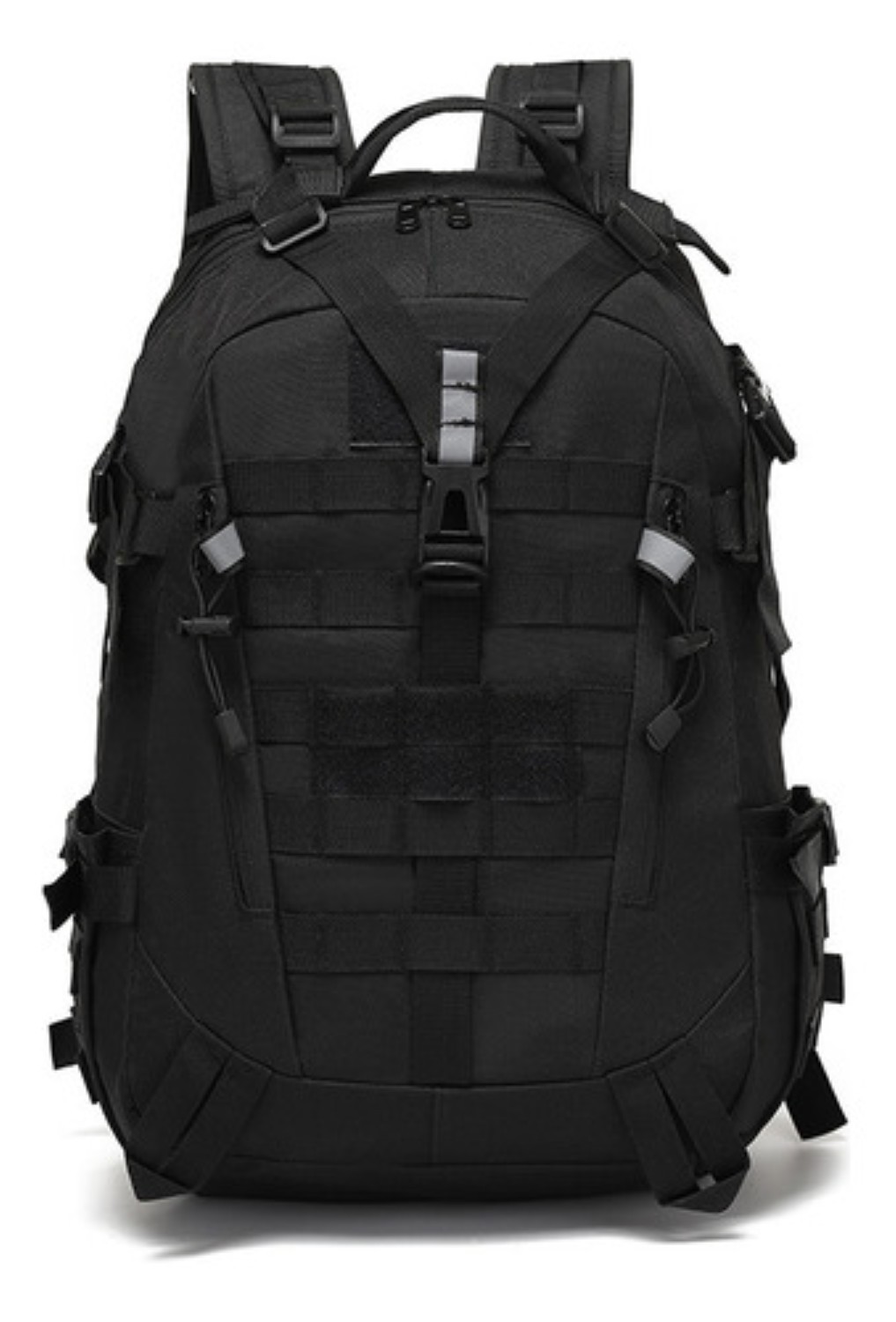 Mochila Tactica De C&aacute;mping Impermeable Gran Capacidad 45l Negro image number null