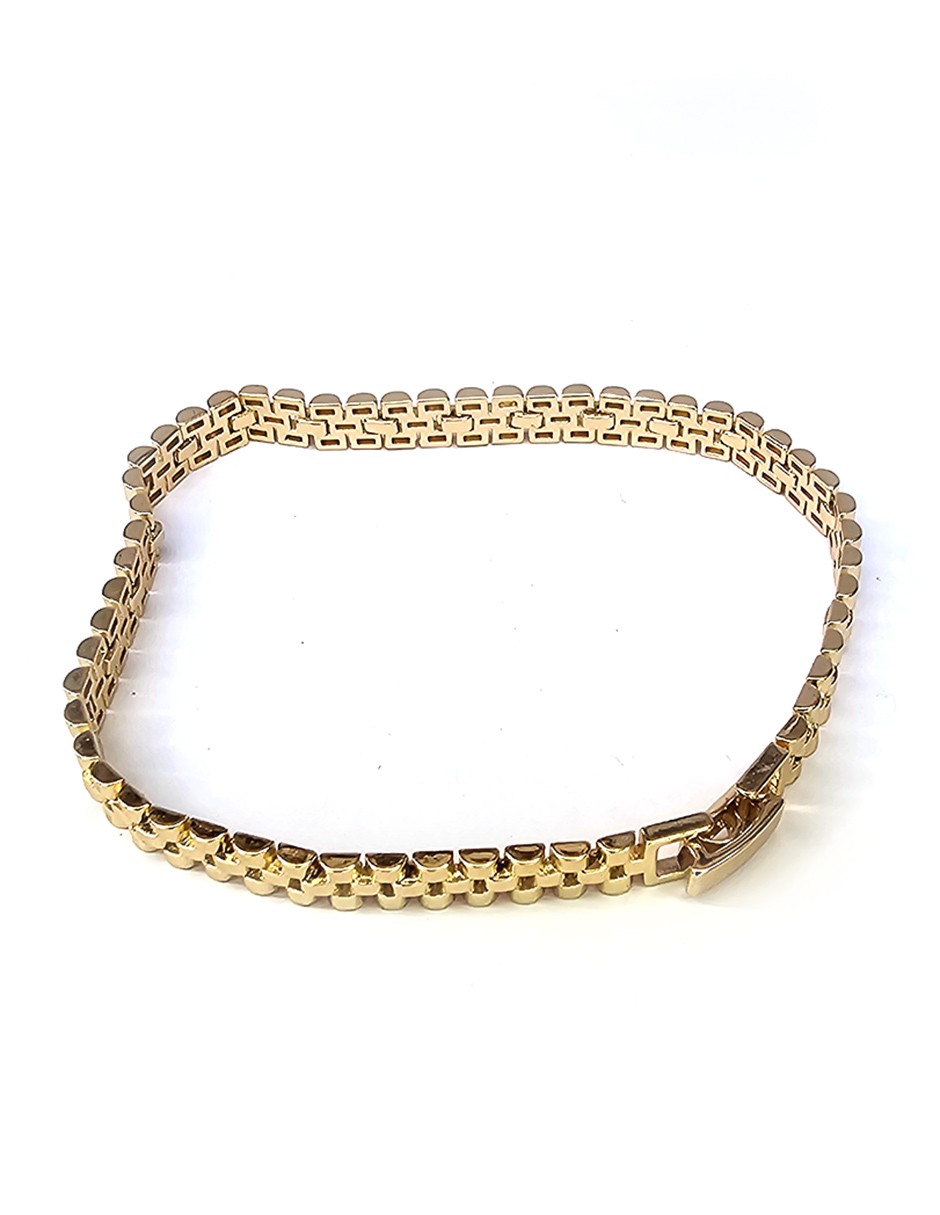 Pulsera Grecas Oro Laminado Moon image number null