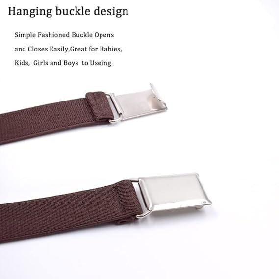 Kids Buckle Belt Kid Adjustable Elastic Belt Boy Stretch Belt for Children Boys Girls. image number null