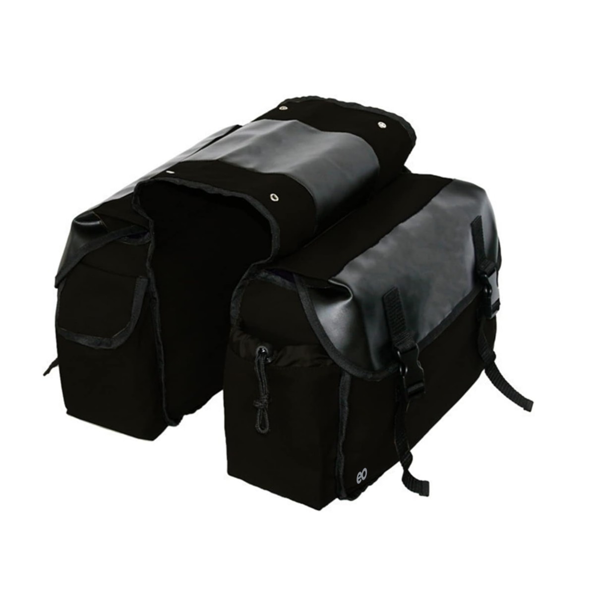 Bolsa De Sill&iacute;n De Gran Capacidad P/motocicleta Impermeable Negro image number null