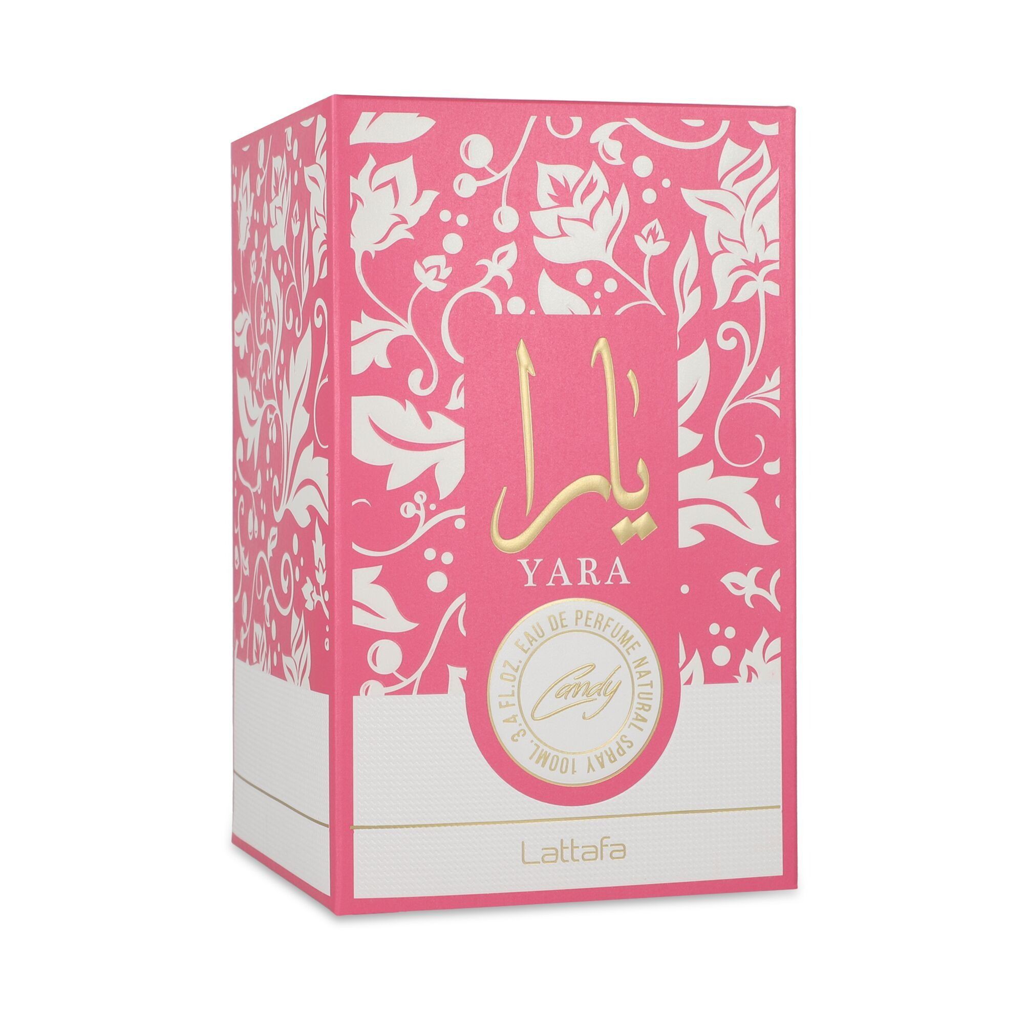Perfume &Aacute;rabe Lattafa Yara Candy 100ml EDP para Mujer Notas de Caramelo y Frutos Rojos image number null