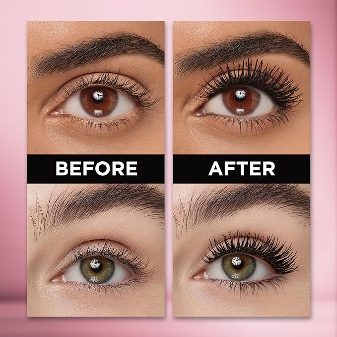 A L'Or&eacute;al Paris Mascara de Pesta&ntilde;as Lash Paradise Negro, A Prueba de Agua para volumen y alargamiento, 8.5ml. image number null