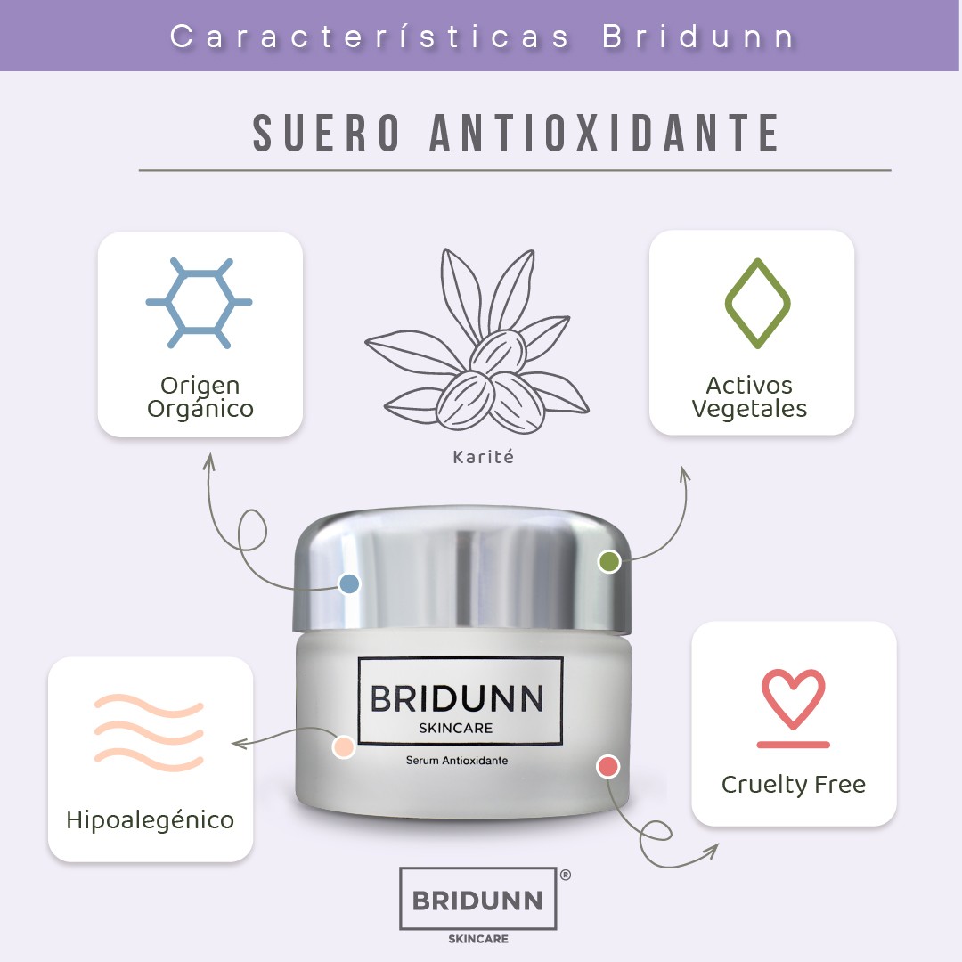 Serum Vitamina E Antioxidante Facial &middot; Preventivo Antiedad Piel Opaca Protecci&oacute;n Radicales Libres Bridunn image number null
