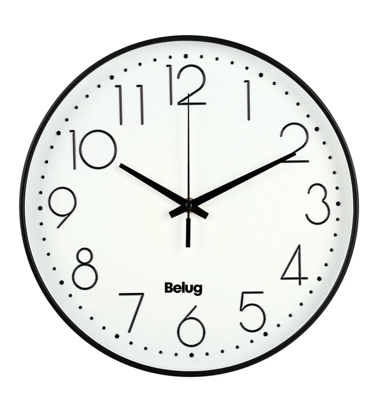 Reloj De Pared Digital Grande Belug Moderno Y Silencioso 20 Cm image number null