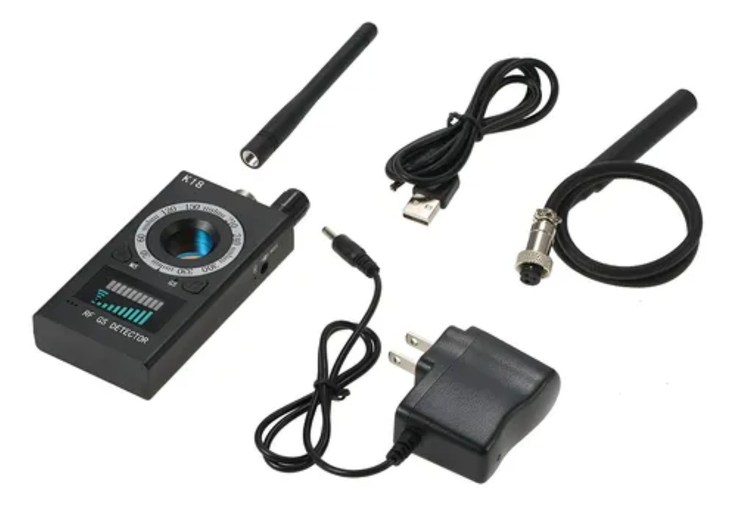 Detector Profesional Camaras Espias Gps Microfono Se&ntilde;al Rf image number null
