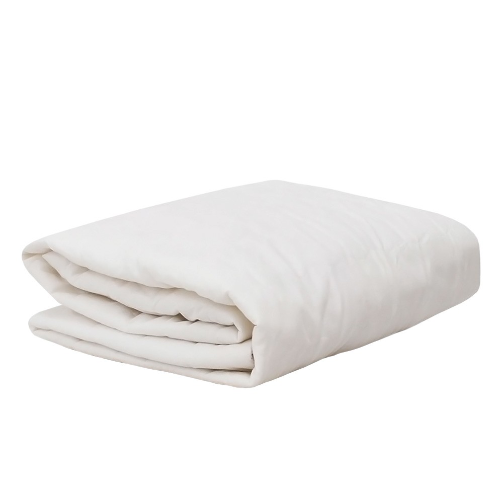 Protector King Size Spring Air Ultra Blanco con S&aacute;banas Softy Azul image number null