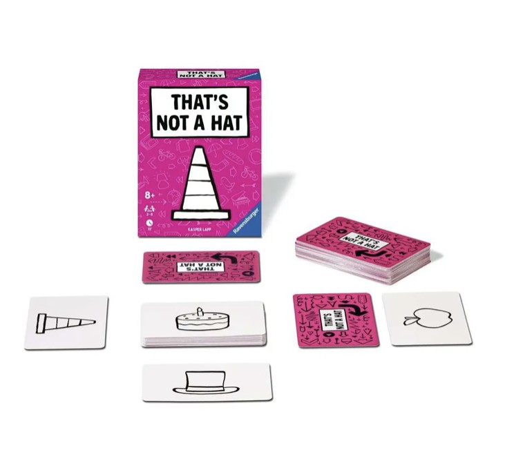 That&rsquo;s Not a Hat | Juego de Cartas de Memoria y Habilidades de Enga&ntilde;o | Ravensburger image number null