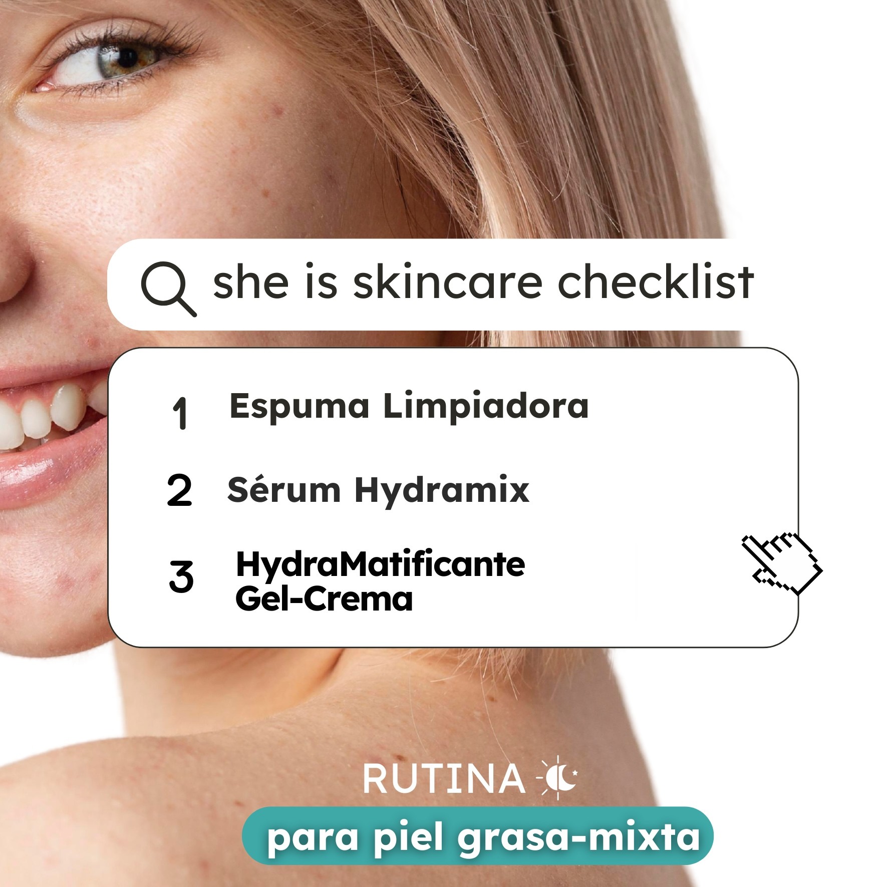 Set Facial Control de Grasa Plus (Crema + Serum + Dermolimpiador) She is skincare image number null