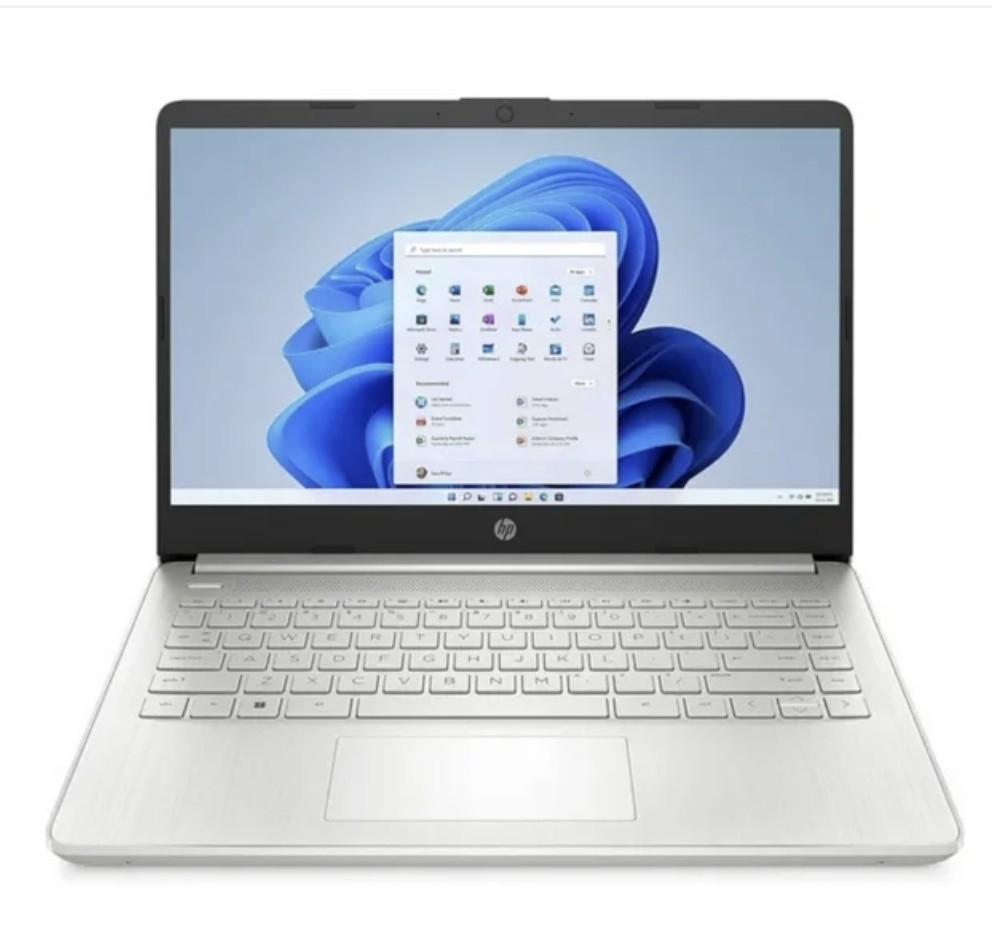 Laptop HP 14" HD Intel Celeron N4120 8GB 128GB SSD Windows 11 Home Teclado Espa&ntilde;ol. image number null
