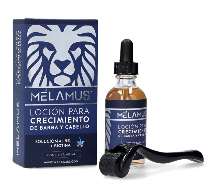 M&eacute;lamus - Loci&oacute;n Para Crecimiento De Barba Y Cabello image number null
