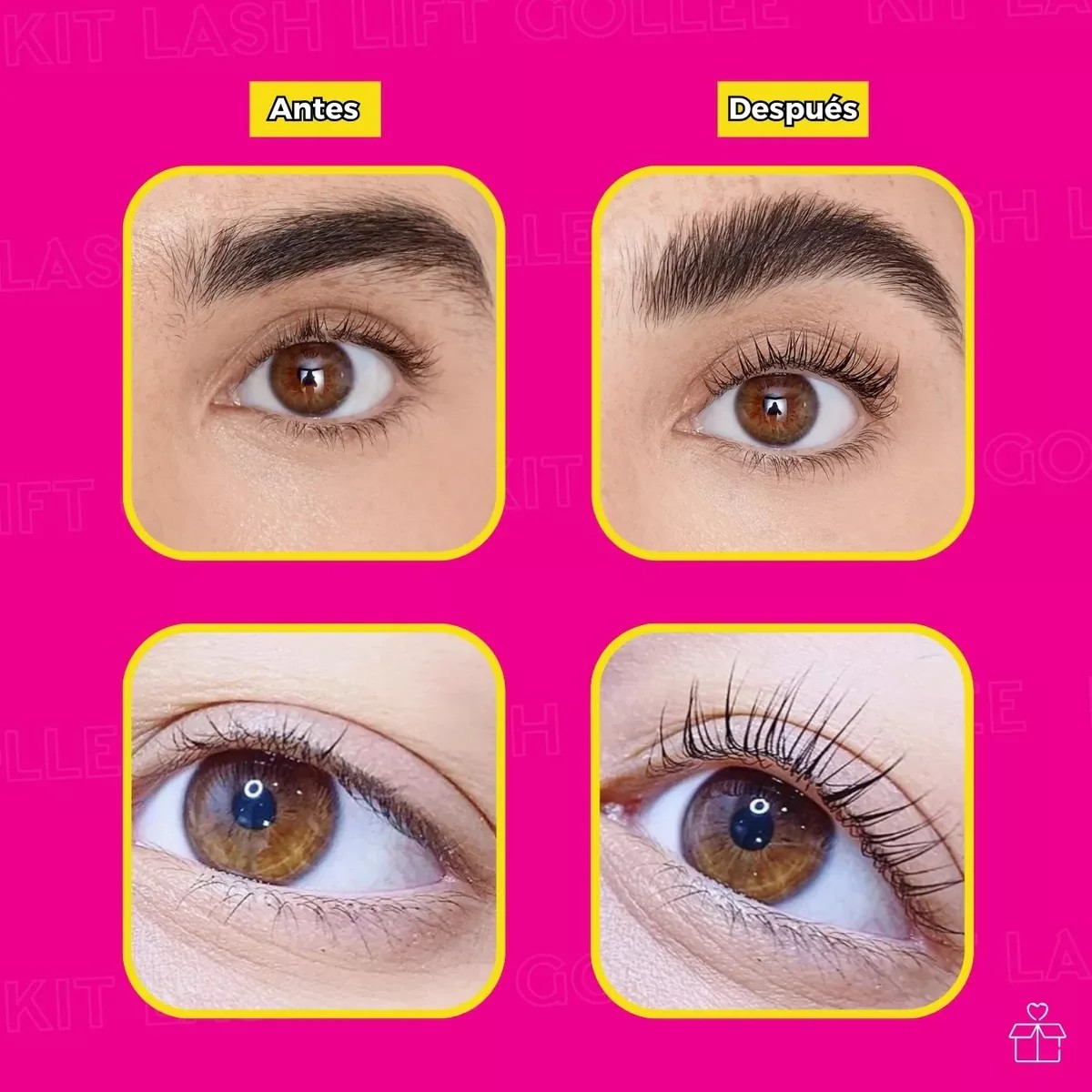 Kit Gollee Profesional Lash Lifting Para Pesta&ntilde;as image number null