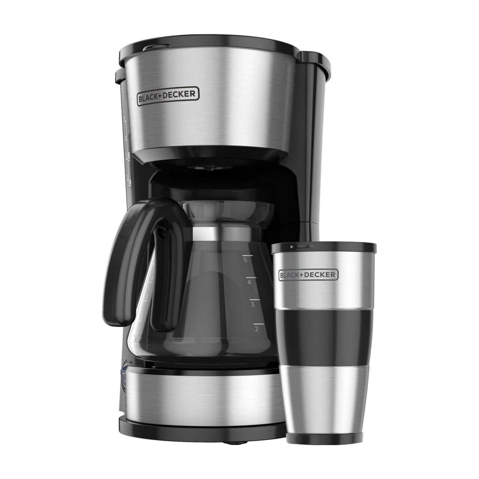 Cafetera Black+Decker 5 Tazas Negra CM0755S-MX image number null