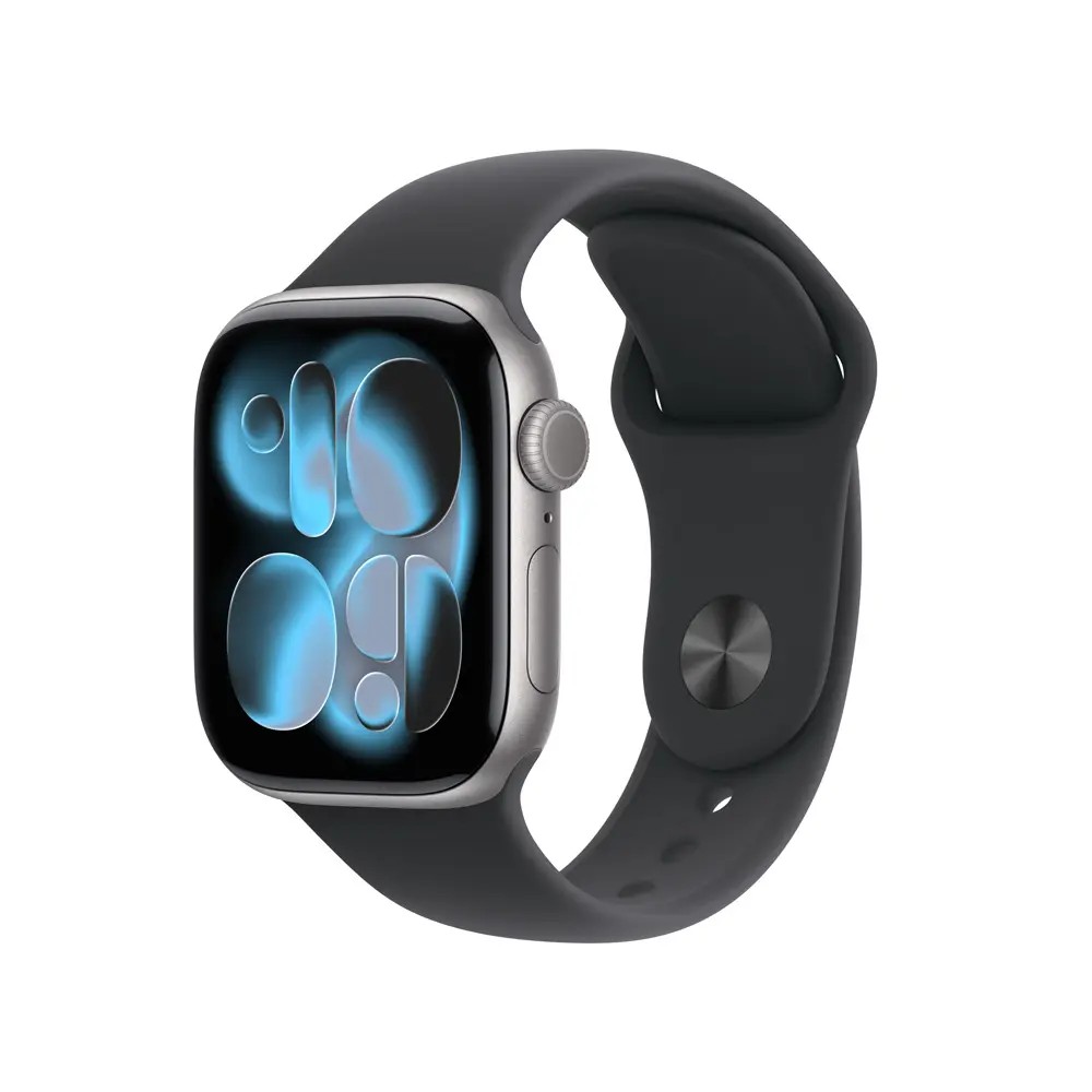 Apple Watch 11 Gps 46mm Gris Espacial + Correa Negra M/L image number null