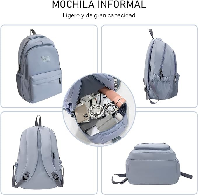 A RENDIN Mochila para Laptop Grande,Backpack Mujer/Hombre Tambi&eacute;n se Puede Utilizar Como Jansport Backpack o Travel Backpack. image number null