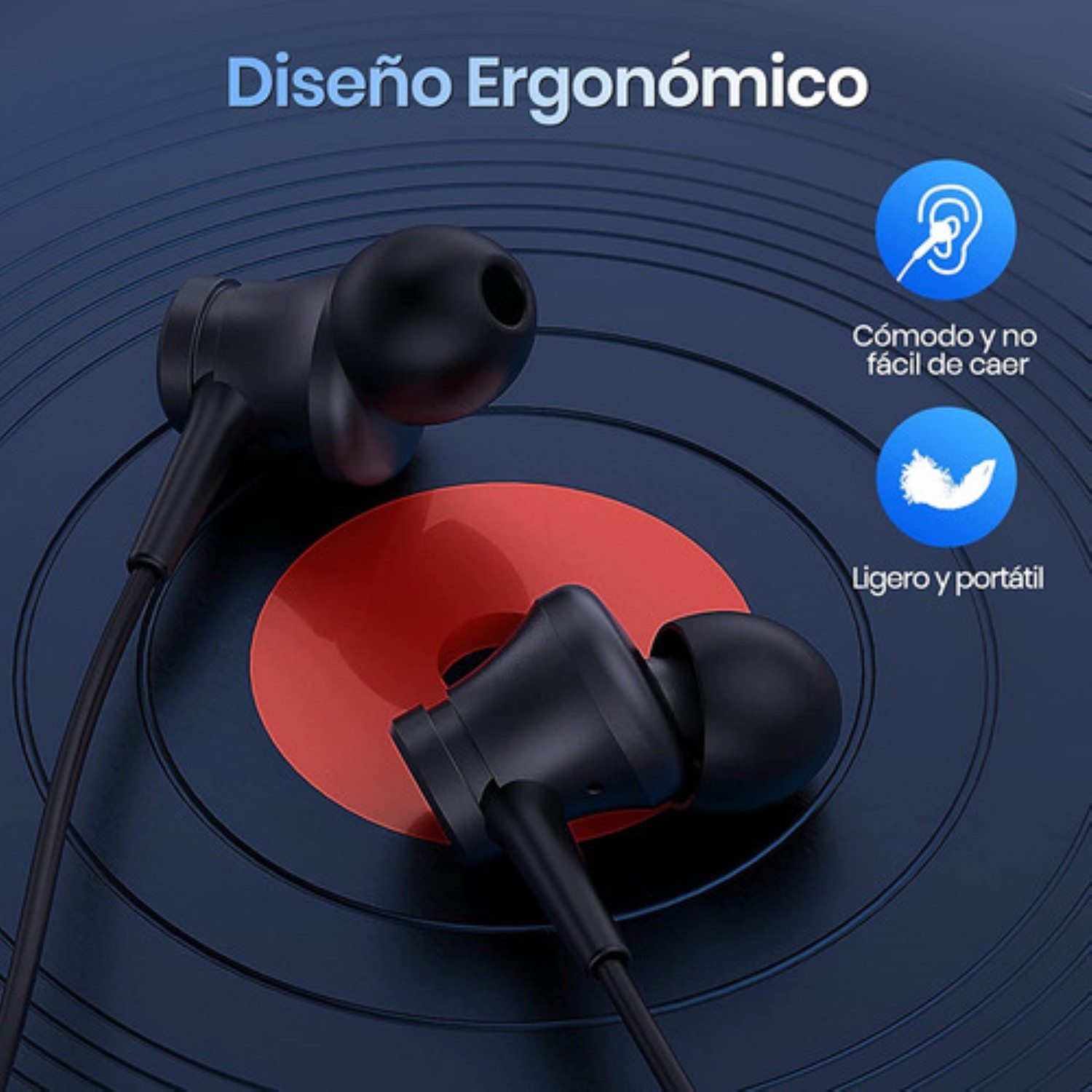 Aud&iacute;fonos In-ear Gamer Negro image number null