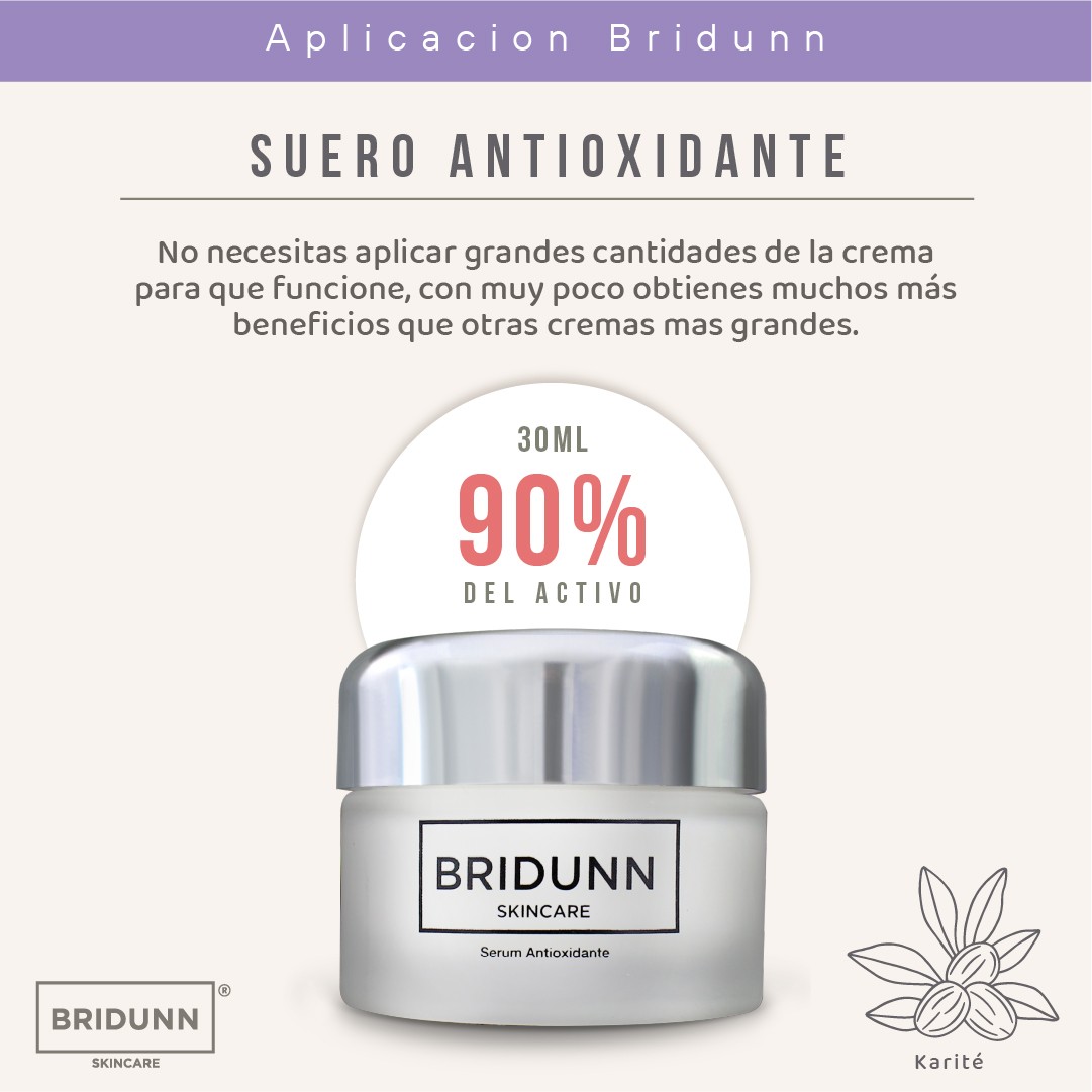 Serum Vitamina E Antioxidante Facial &middot; Preventivo Antiedad Piel Opaca Protecci&oacute;n Radicales Libres Bridunn image number null