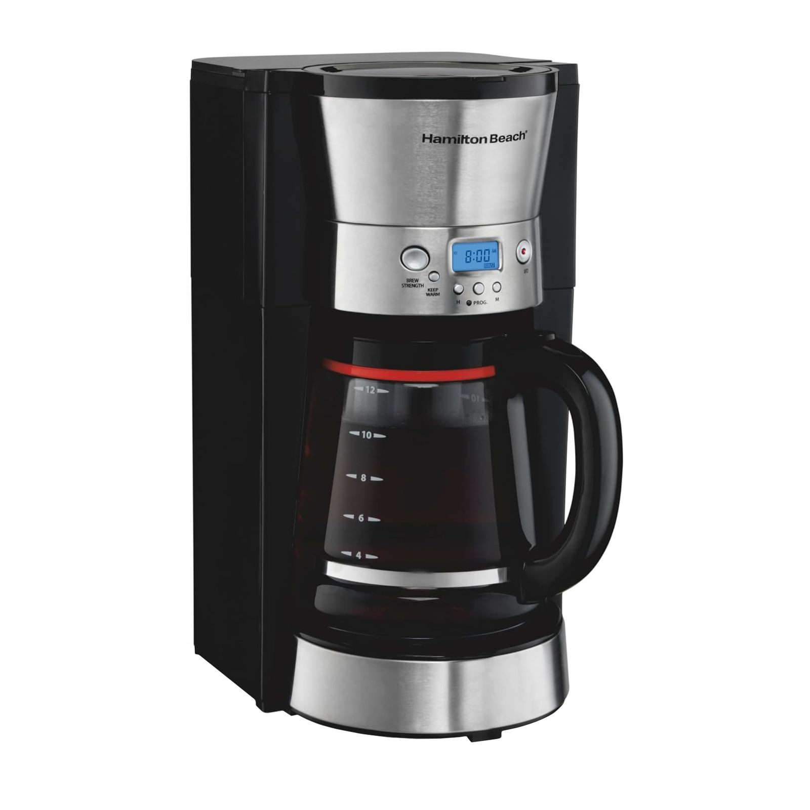 Cafetera Programable Hamilton Beach 12 Tazas Negra 46895 image number null