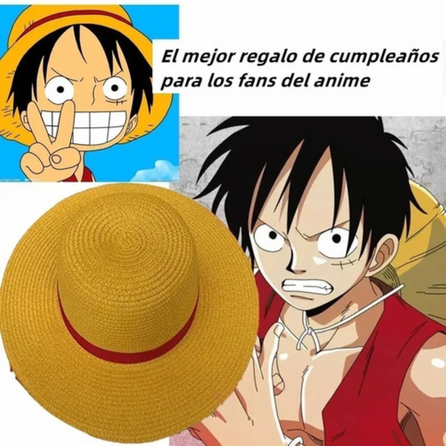 Sombrero Anime Dress Amarillo talla Unica image number null
