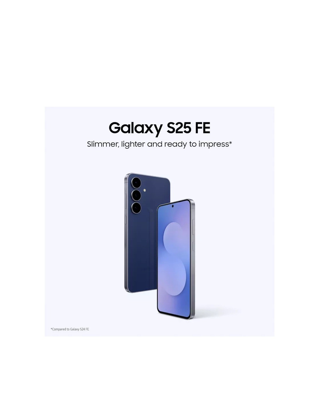 Samsung S25 FE 5G 256Gb 8Ram Color Navy Nuevo Libre image number null