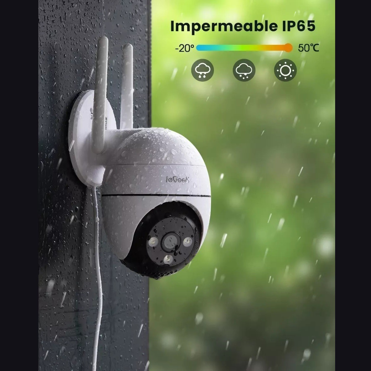 Camaras De Seguridad Inalambricas Wifi Hd 2k Exterior. image number null