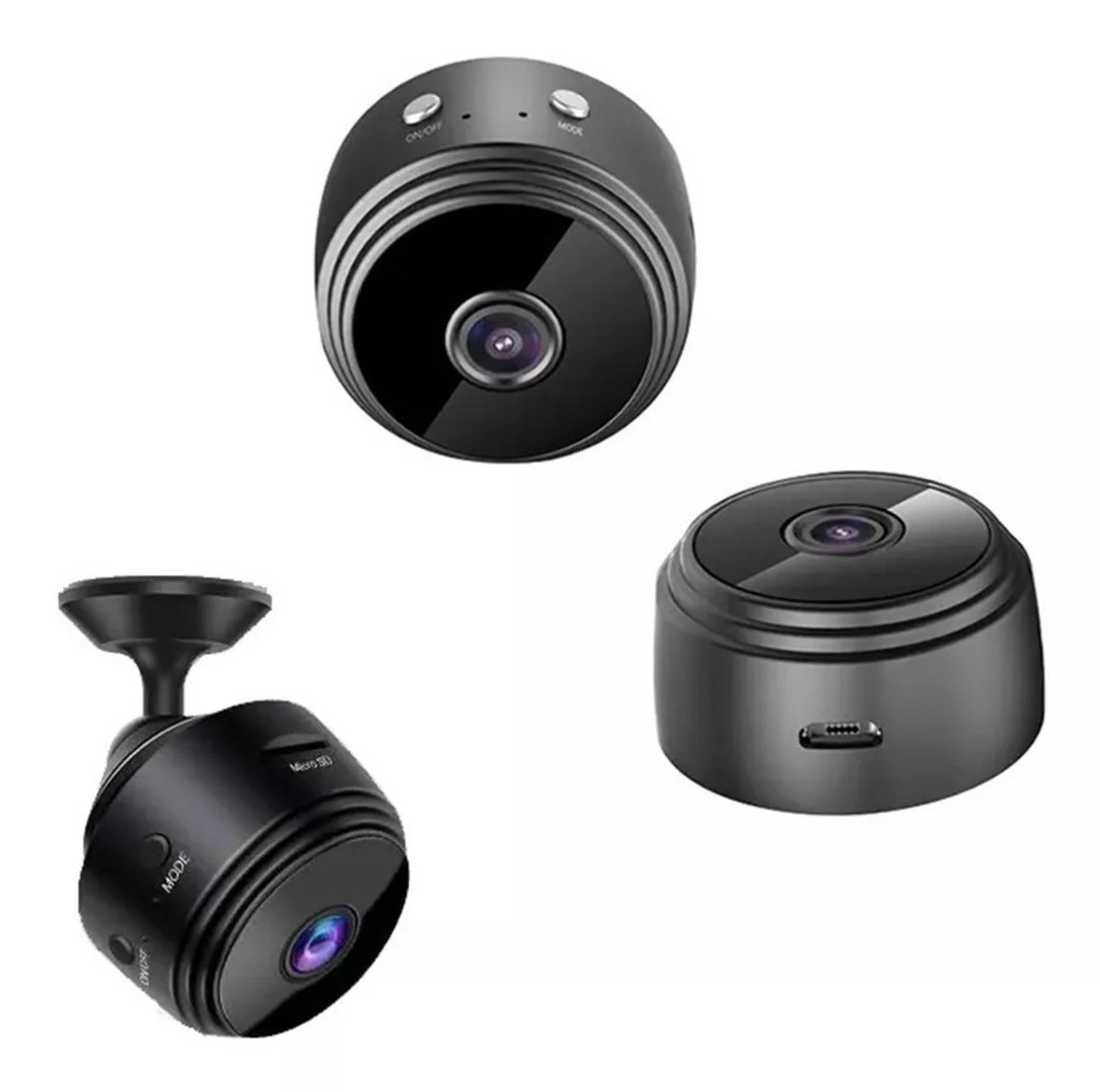 Mini C&aacute;mara Espia Fralugio 1080p Wifi A9 Full Hd Nocturna Sd image number null