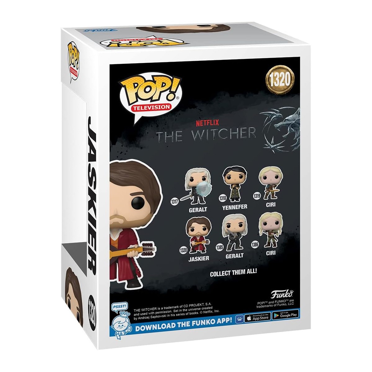 Funko Pop! Television The Witcher - Jaskier #1320 image number null