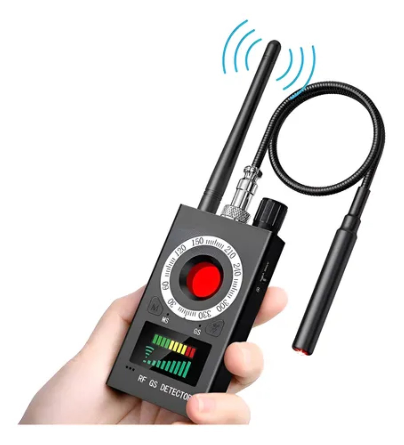 Detector Profesional Camaras Espias Gps Microfono Se&ntilde;al Rf image number null