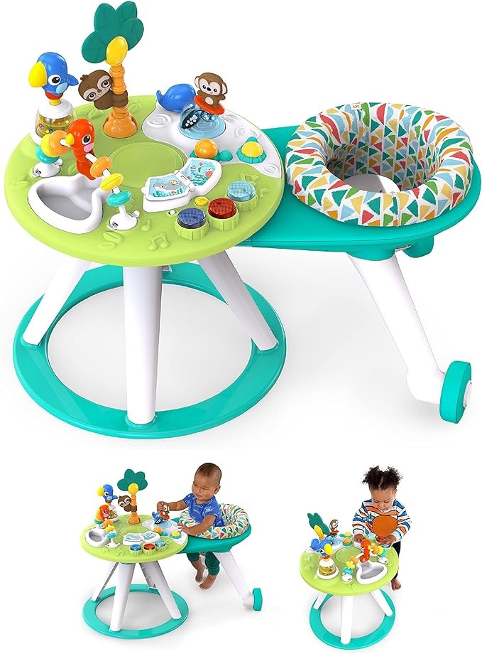 A Bright Starts Around We Go - Mesa y centro de actividades 2 en 1 para caminar image number null