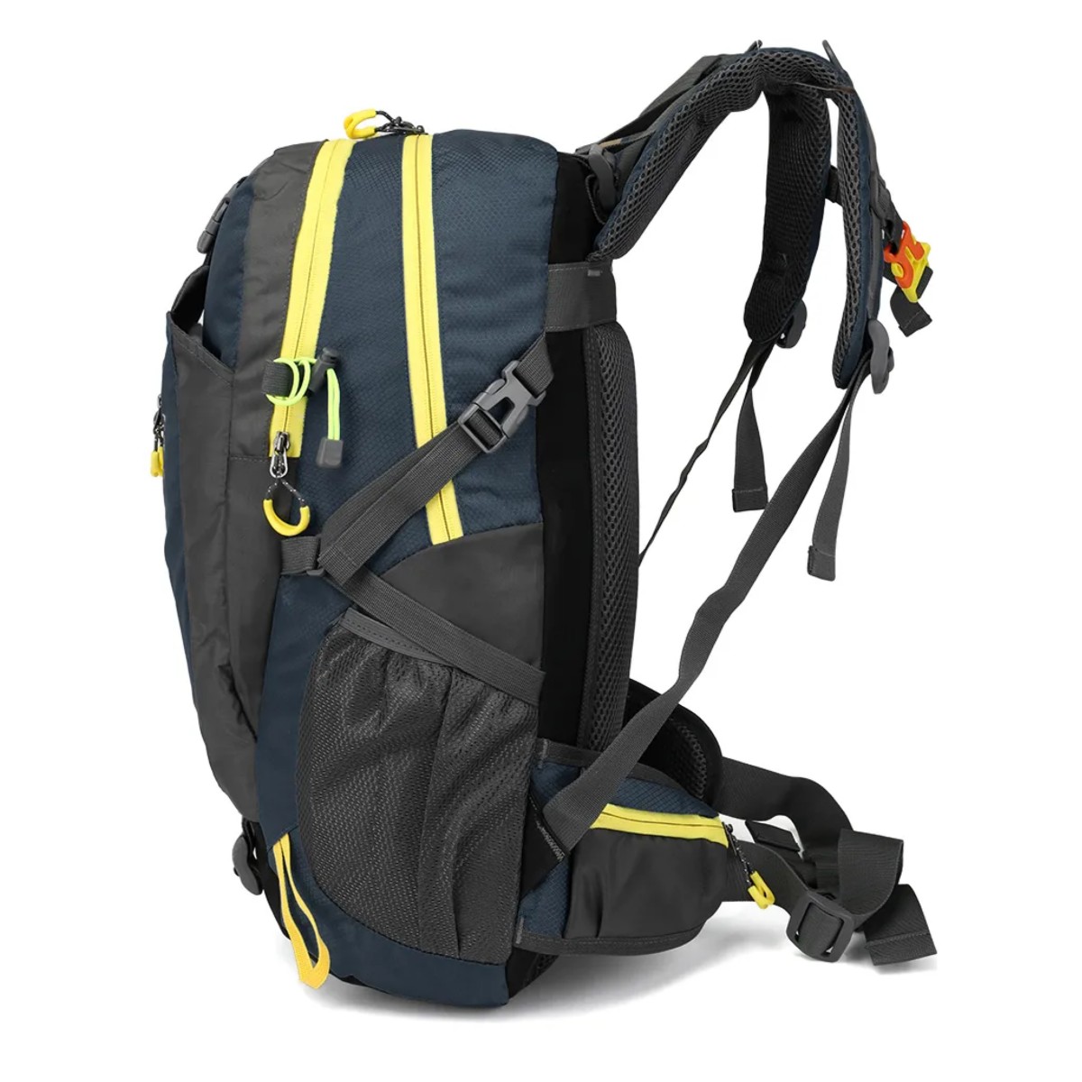 Mochila De Viaje De 40 L Para Acampar, Senderismo, Port&aacute;til Azul image number null