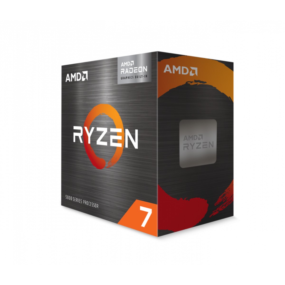 Procesador AMD Ryzen 7 5700G con AMD Radeon Graphics, Socket AM4, 4.60GHz, 8 N&uacute;cleos, 16MB Cach&eacute; - Incluye Disipador image number null