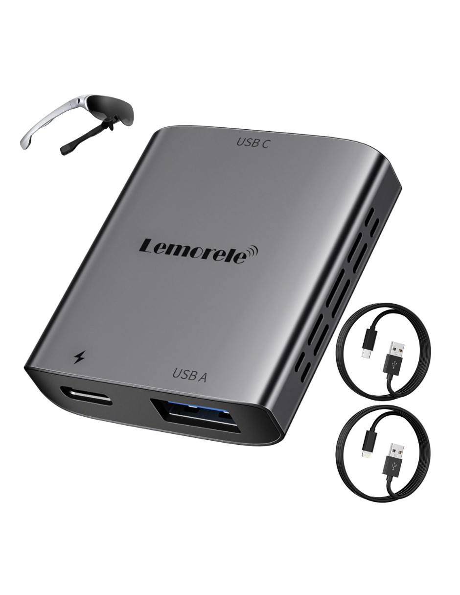 Adaptador Lemorele para Lightning a USB C . image number null
