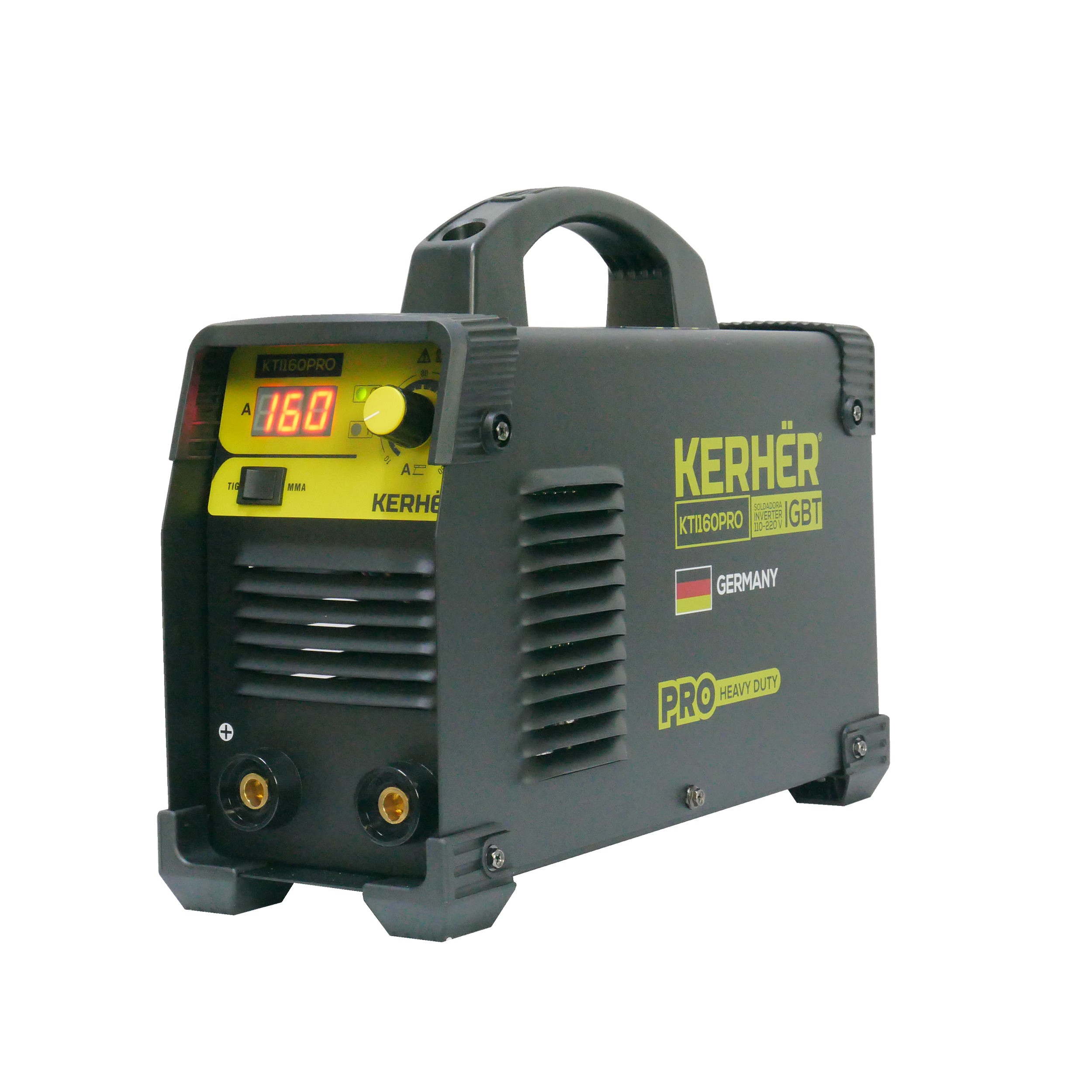SOLDADORA INVERSORA KERHER KTI160PRO PRO TIG/MMA 160A 110/220V image number null