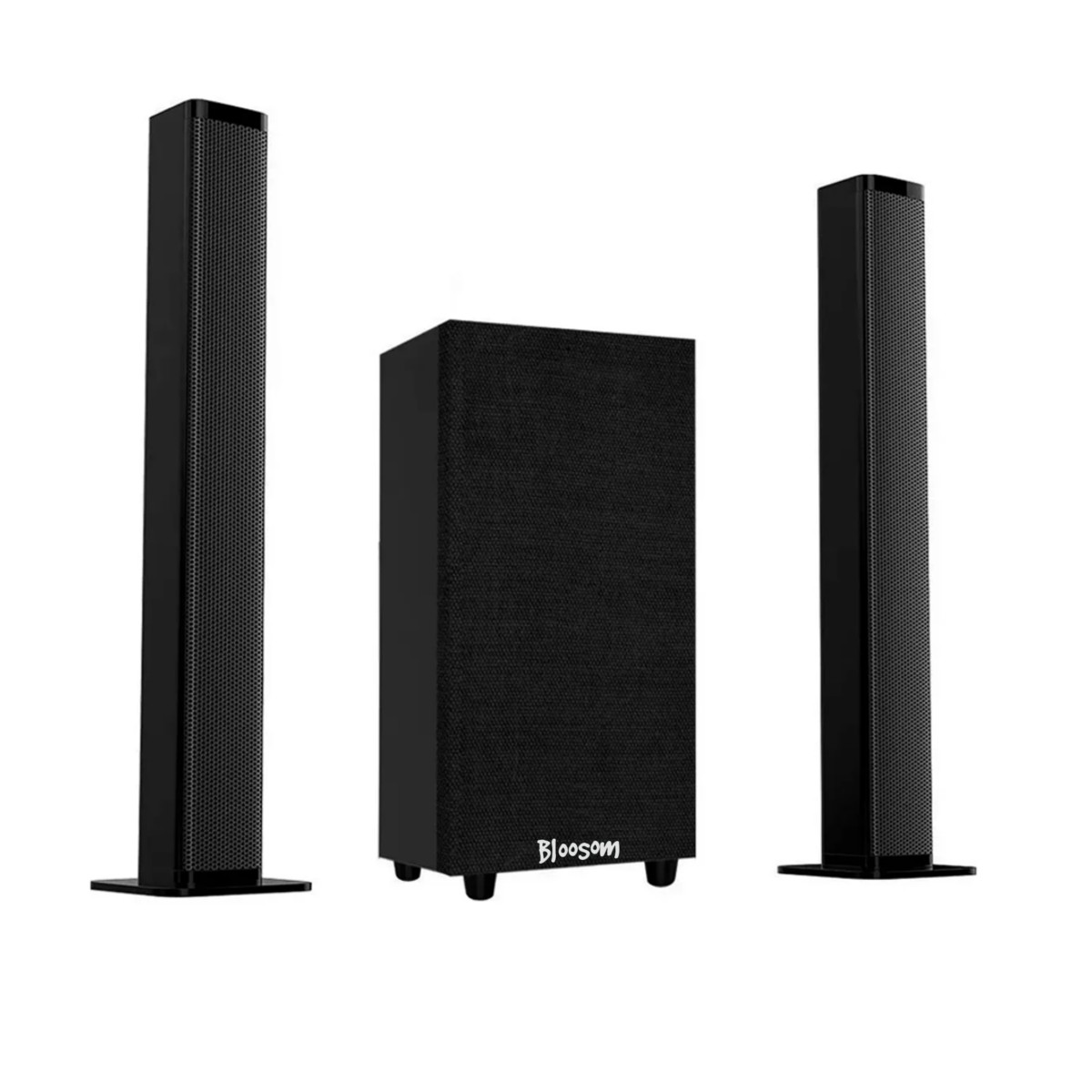 Barra De Sonido Con Woofer Bluetooth Usb, Negro image number null
