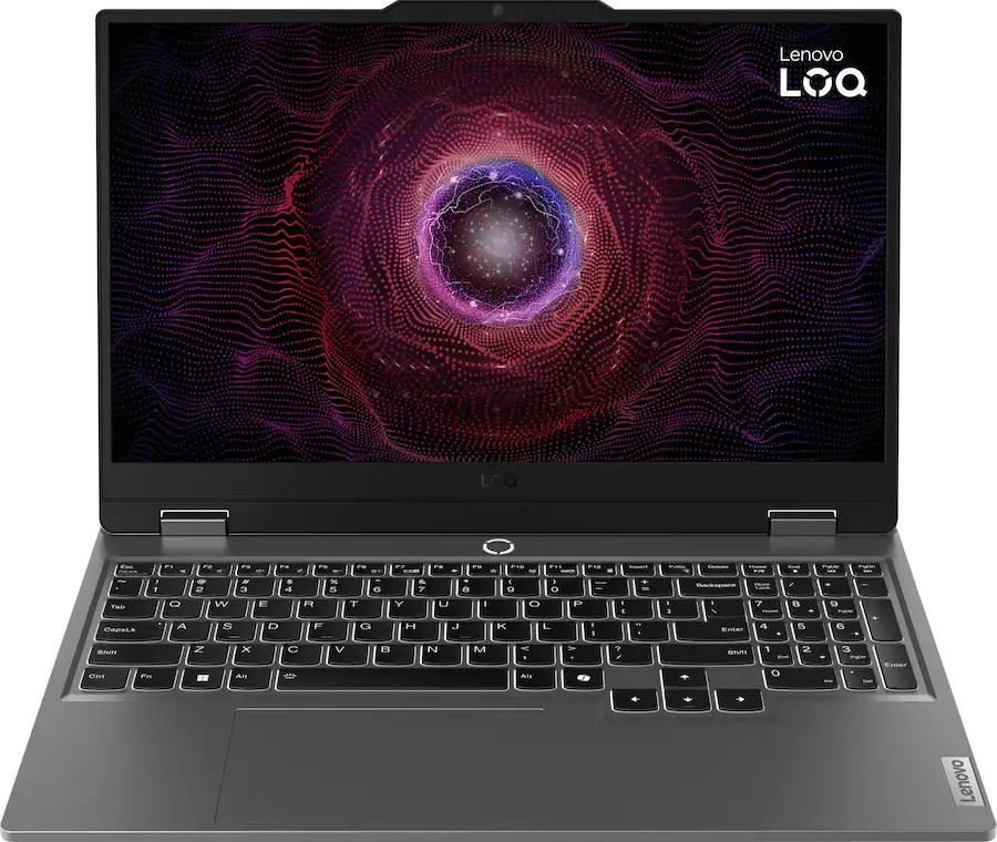 Laptop Lenovo LOQ 15ARP9 15.6" FHD AMD Ryzen 5 12GB RAM 512GB SSD Nvidia GeForce RTX 4050 W11 Home Color Gris image number null