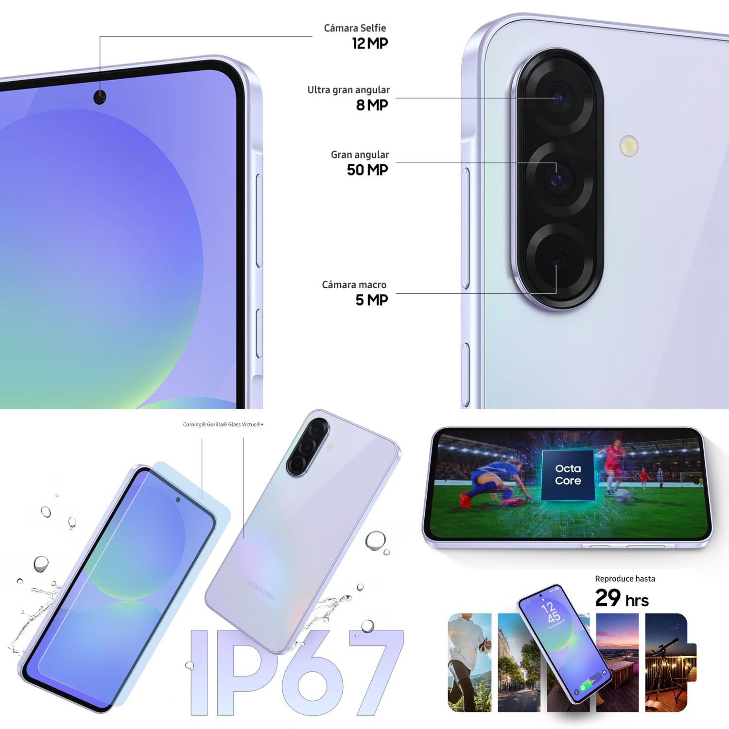 Samsung Galaxy A36 128 Gb 8 Ram Blanco image number null