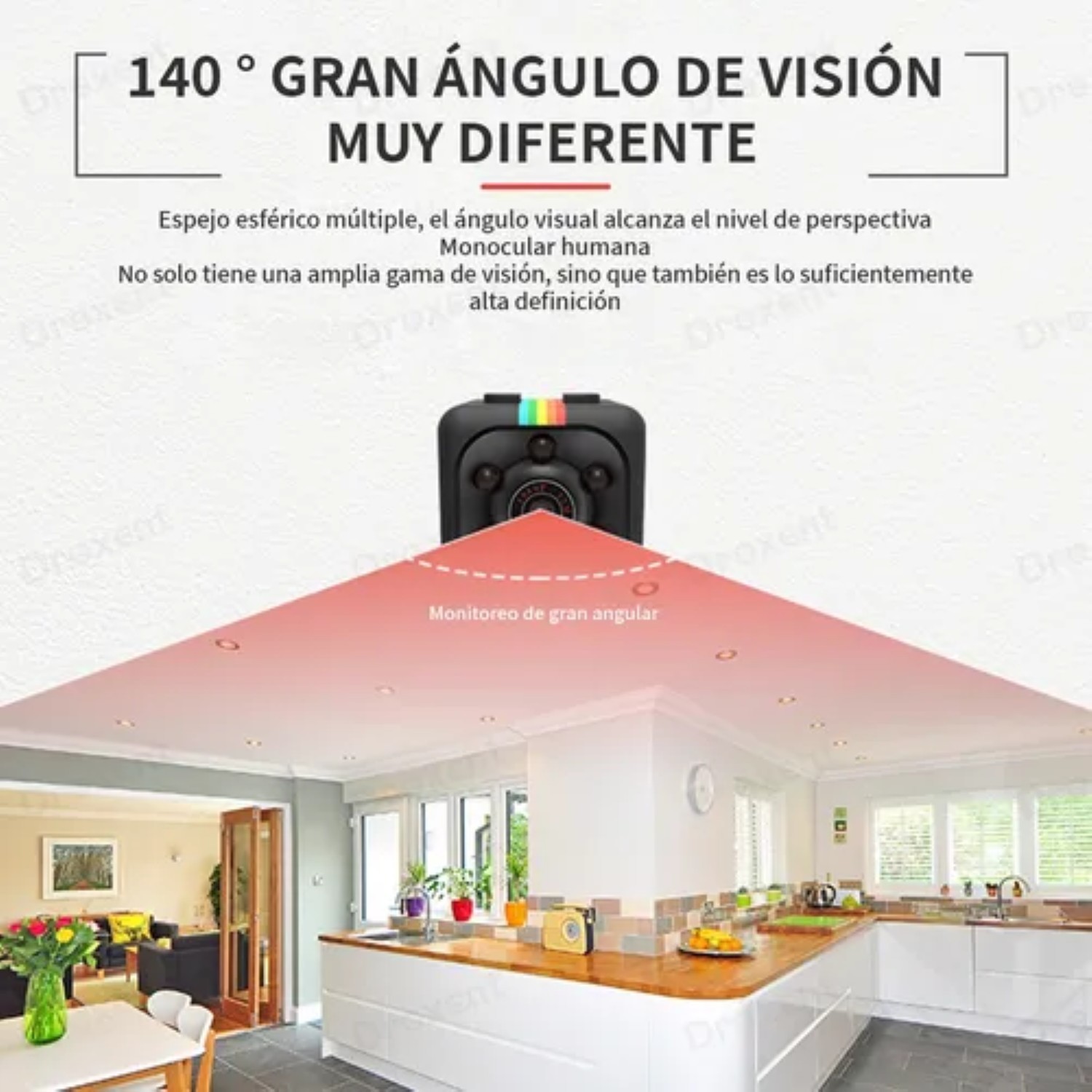 Hd 1080p Mini C&aacute;mara De Infrarrojos Noche,micro C&aacute;mara Esp&iacute;a image number null