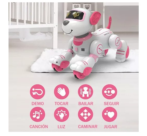 Perro Robot De Control Remoto Juguete Robot Inteligente image number null