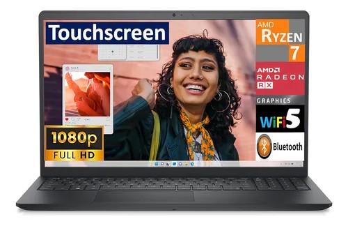 Laptop Dell Inspiron 3535 T&aacute;ctil 15.6Pulgadas 1920X1080Fhd Ryzen7-7730u 512GbSdd 16GBRam 8N&uacute;cleos 4.5Ghz Home11 image number null