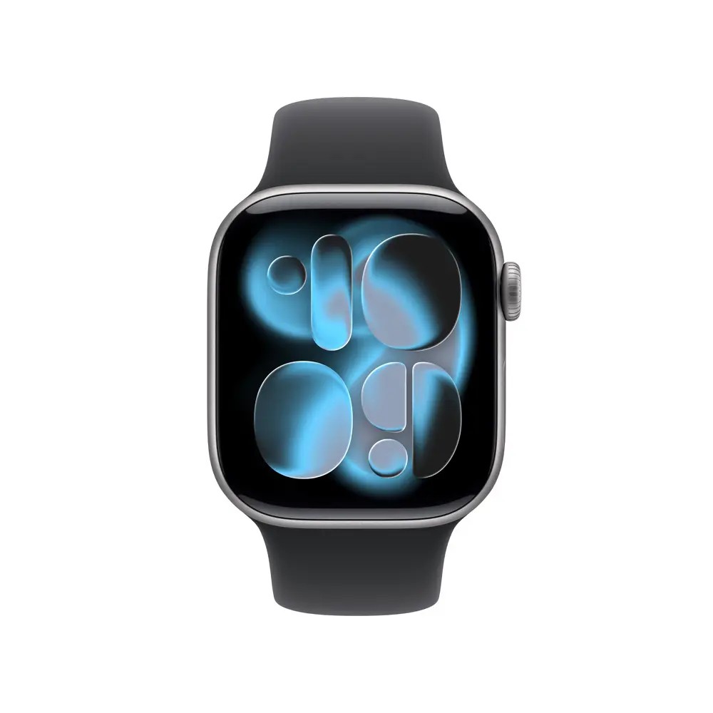 Apple Watch 11 Gps 46mm Gris Espacial + Correa Negra M/L image number null