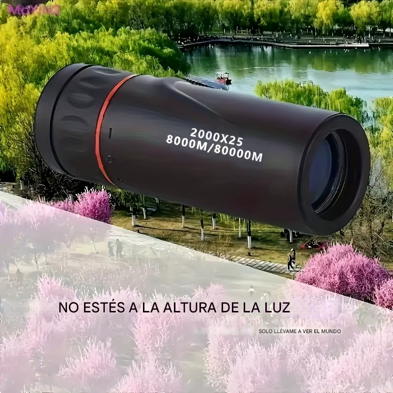 Lentes Para Tel&eacute;fono M&oacute;vil 25x Zoom Celular Hd Telescopio port&aacute;til compacto senderismo campismo image number null
