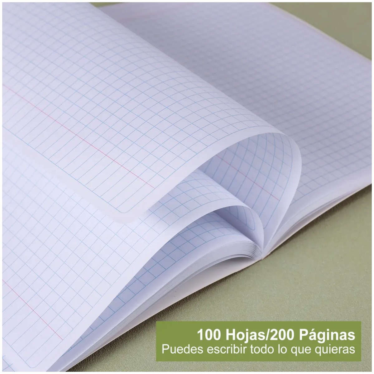 Cuadernos Cosido Profesional Libreta 8 Piezas Cuadro Chico 5mm image number null