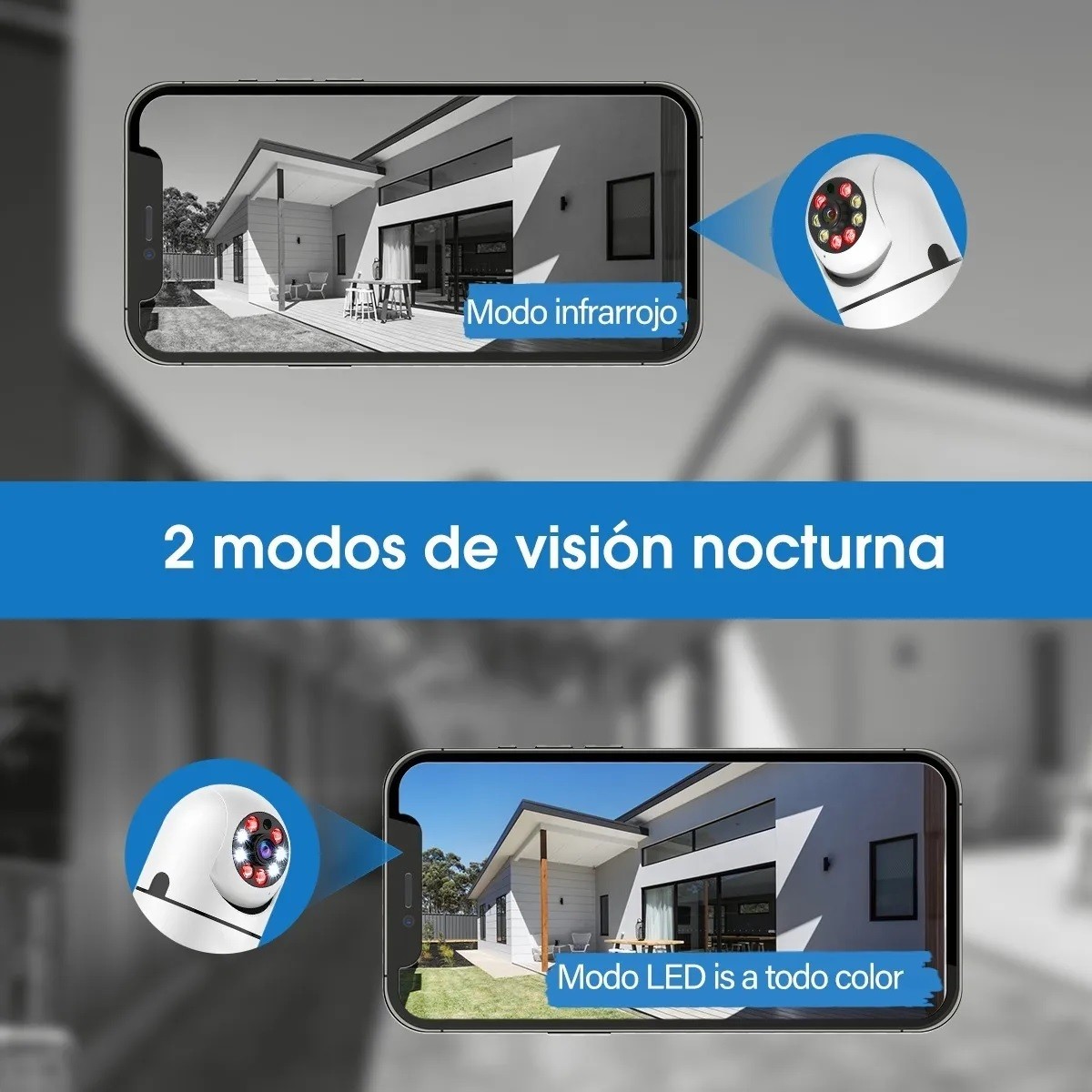 C&aacute;mara De Seguridad Wifi Exterior/interior Ip 3mp Con Alexa image number null