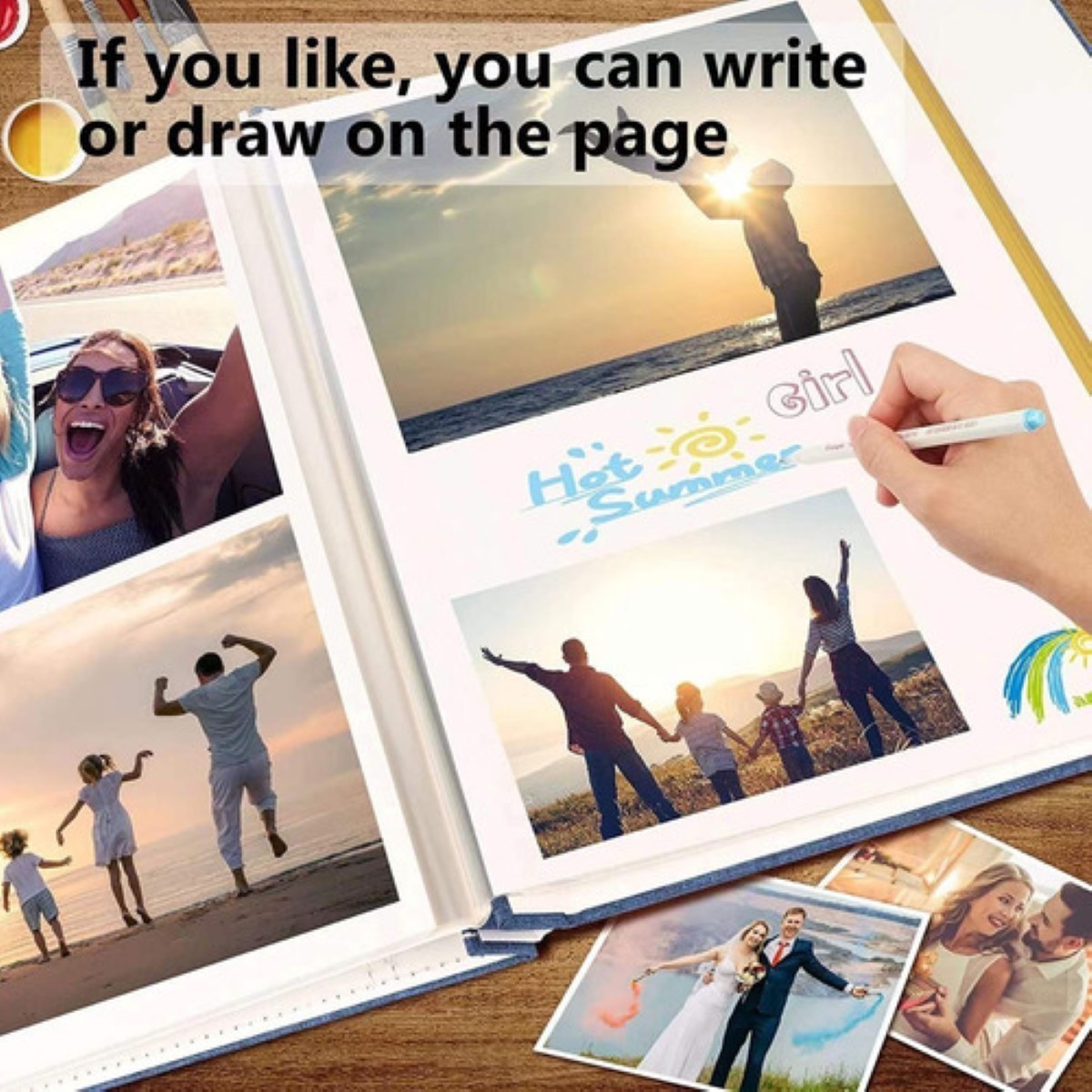 &Aacute;lbum Autoadhesivo Interior, Negro Our Adventure book image number null