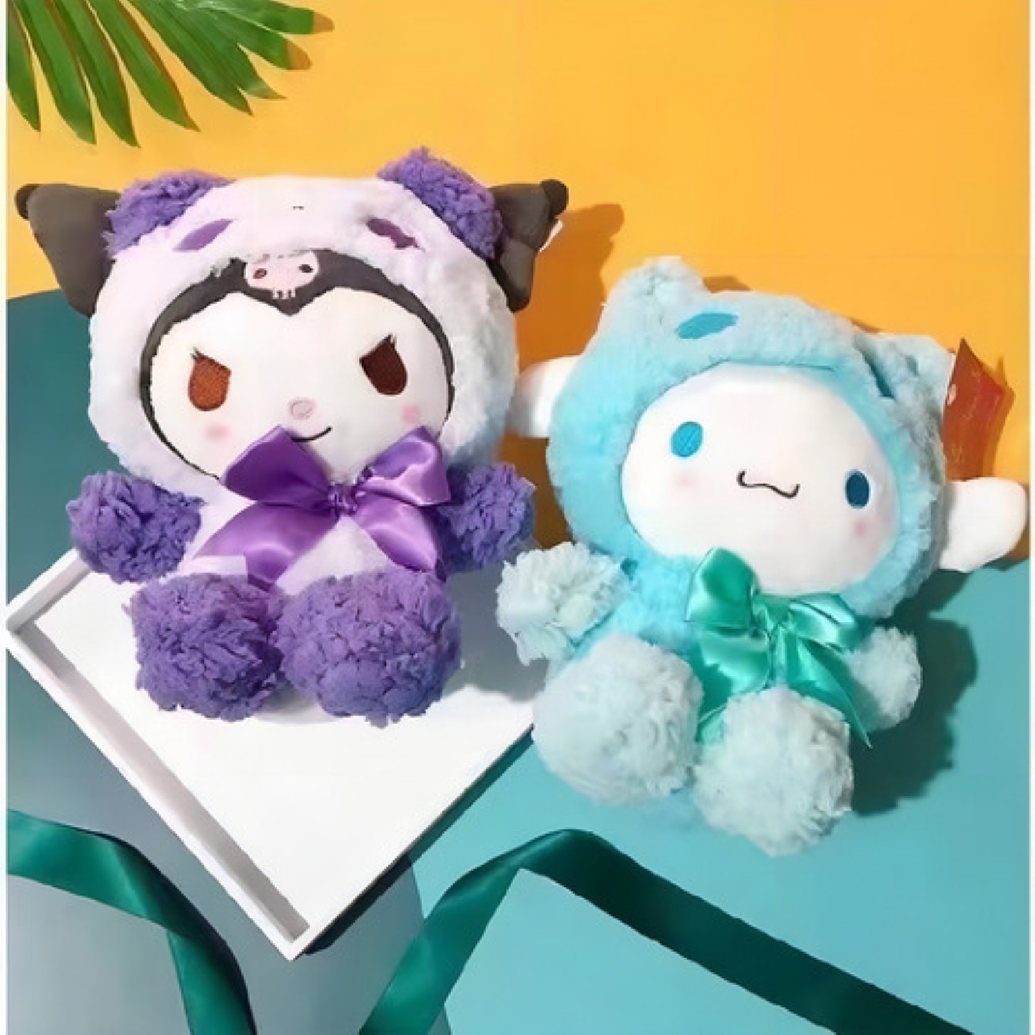 Mu&ntilde;eco De Peluche De Kuromi Con Melodia AZUL image number null