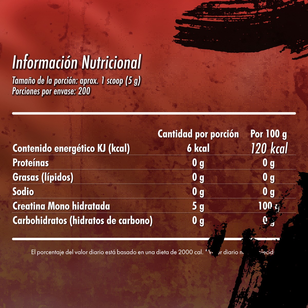 Creatina Monohidratada BrutalForce 1KG Suplemento Deportivo image number null