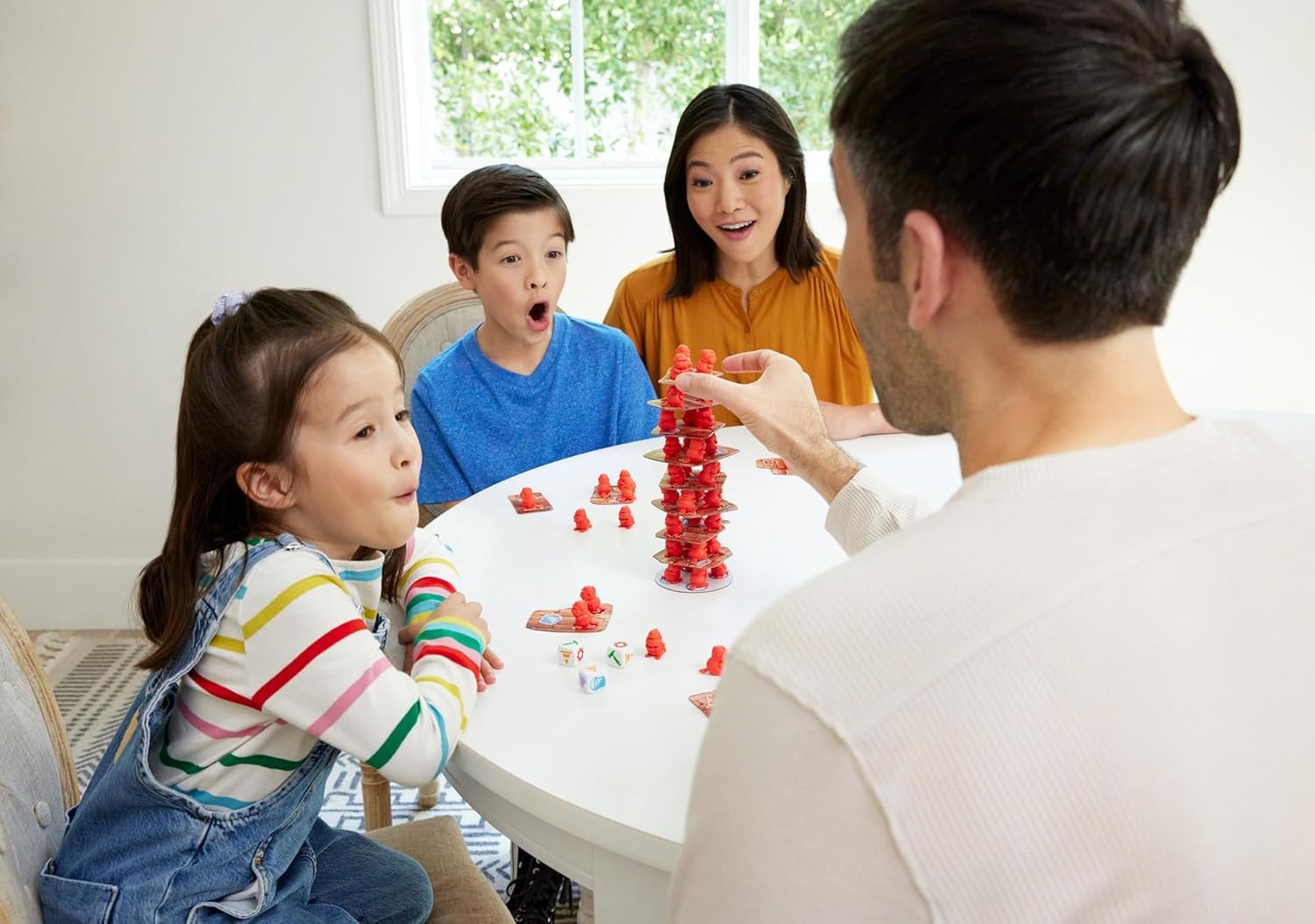 Mattel Games Juego de Mesa Castores Movedizos Ni&ntilde;os de 6 a&ntilde;os en adelante image number null