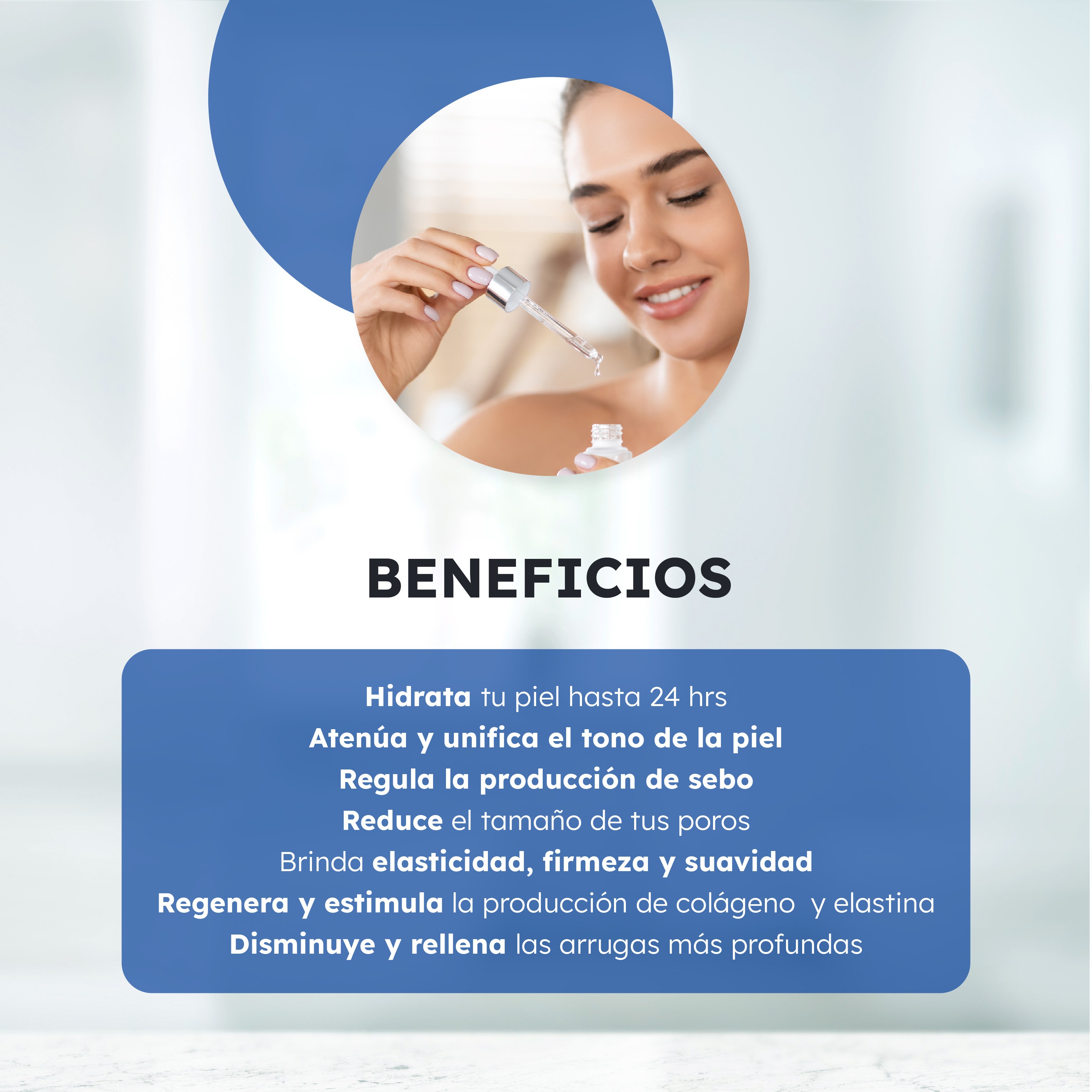 Serum Antiedad Doble &Aacute;cido Hialur&oacute;nico + Niacinamida B3, She is skincare image number null